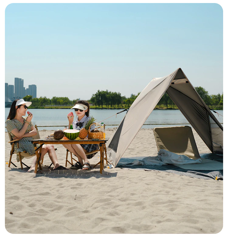 Cheap Goat Tents New Design Summer Outdoor Anti UV Beach Tent Outdoor Sunshade Waterproof   
